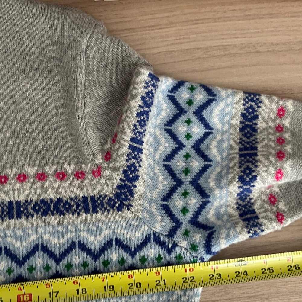 Talbots V Neck Button Down Soft Knit Sweater Size… - image 5